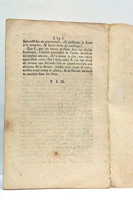 SENTIMENS d'un bon Citoyen, à la lecture du Résultat du …