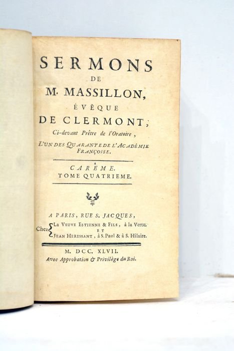 Sermons. Carême. Tome quatrième.
