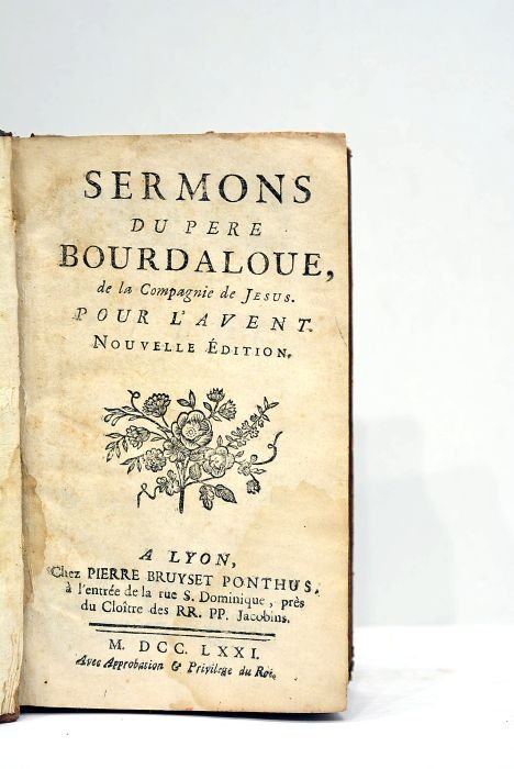 Sermons pour l'Avent. Nouvelle édition.