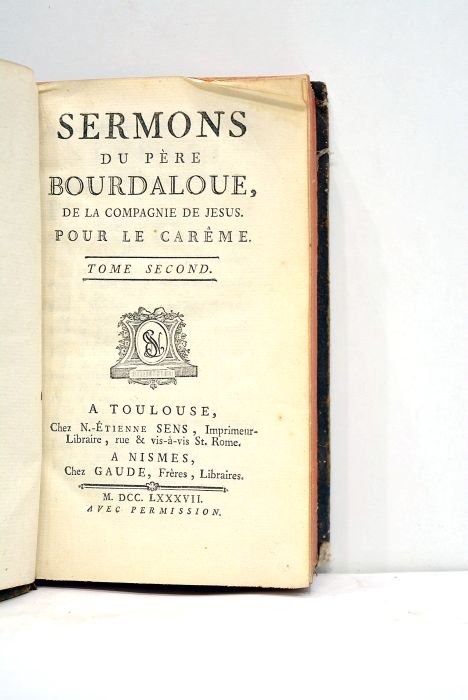 Sermons pour la Carême. Tome second.