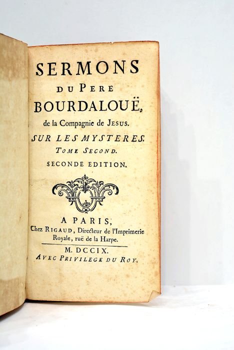 Sermons sur les mystères. Tome second. Seconde édition.