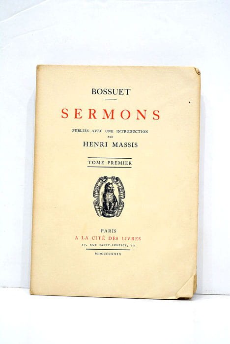 Sermons. Tome premier.