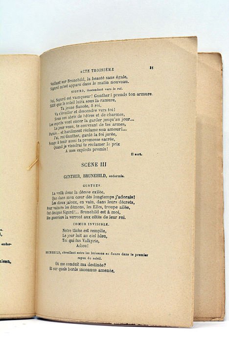 Sigurd. Opéra en quatre actes et neuf tableaux. Musique de …