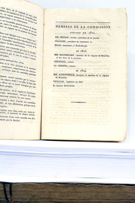 SOCIETE POUR L'ENCOURAGEMENT de l'Enseignement Mutuel. Assemblée Générale du 14 …