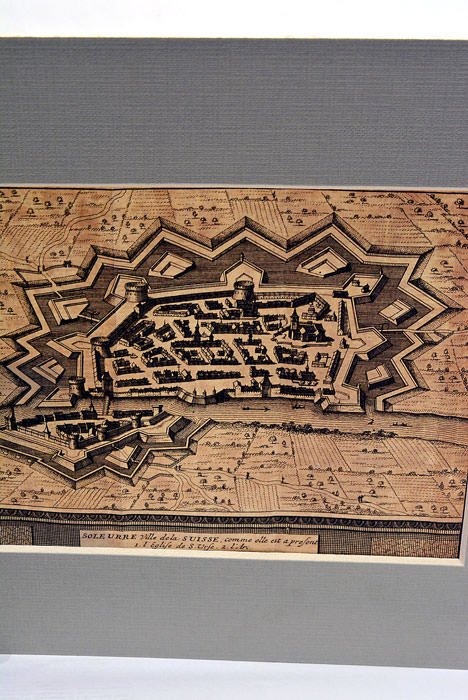 Soleurre Ville de la Suisse, comme elle est a present