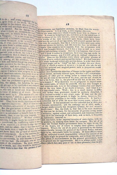 Speech in the House of Representatives, March 7th, 1822.