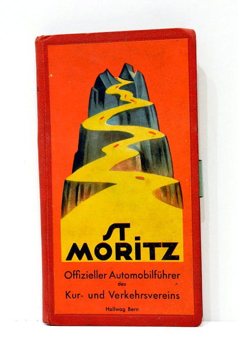 ST. MORITZ. Offizieller automobilführer des kur-und verkehrsvereins.