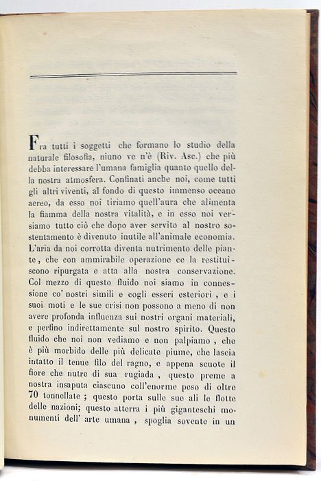 Sui recenti progressi della Meteorologia.