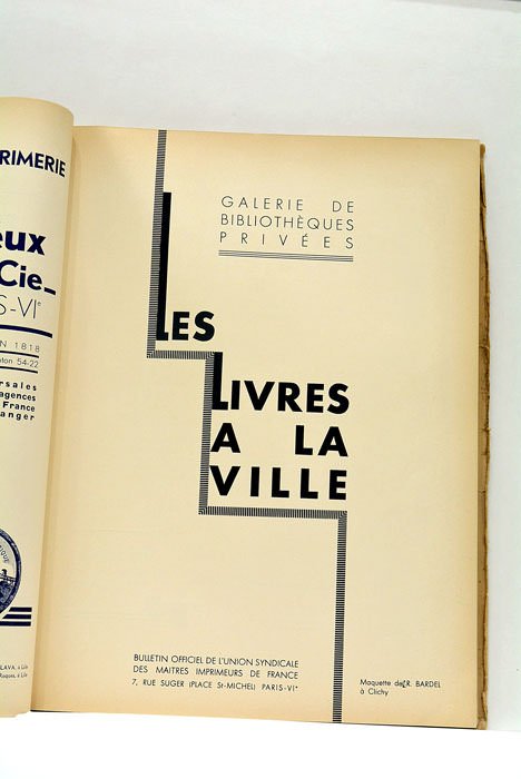 Supplément au "Bulletin officiel" de l'Union Syndicale des Maîtres Imprimeurs …