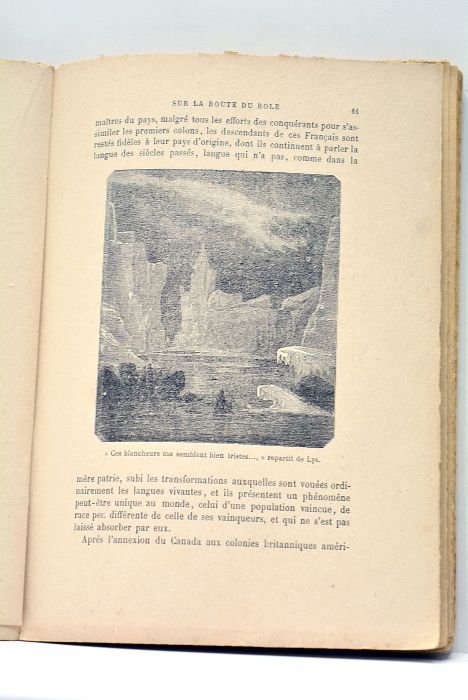 Sur la route du Pole. Voyages et aventures de l'aéronaute …