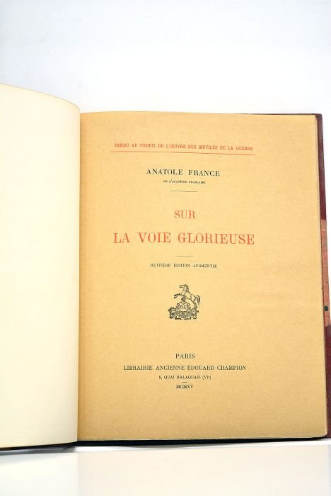 Sur la voie glorieuse. Huitième édition augmentée.