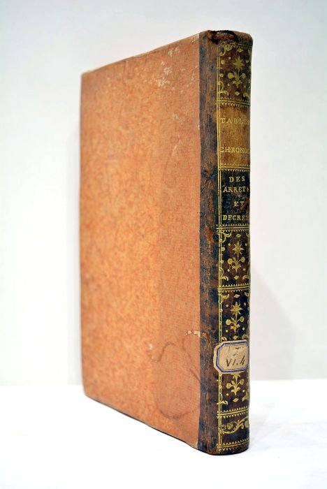 Table Chronologique des Arrêts des Communes, des Arrêtés et Décrets …