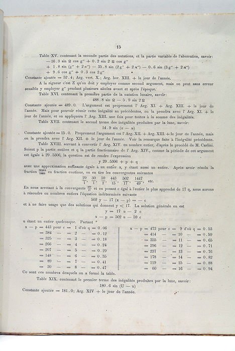 Tables du soleil. Exécutées d'aprés les ordres de la Société …