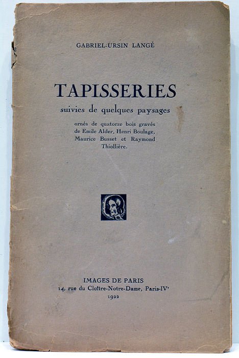 Tapisseries suivies de quelques paysages ornés de quatorze bois gravés …
