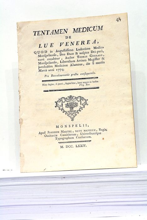 Tentamen Medicum de Lue Venerea.