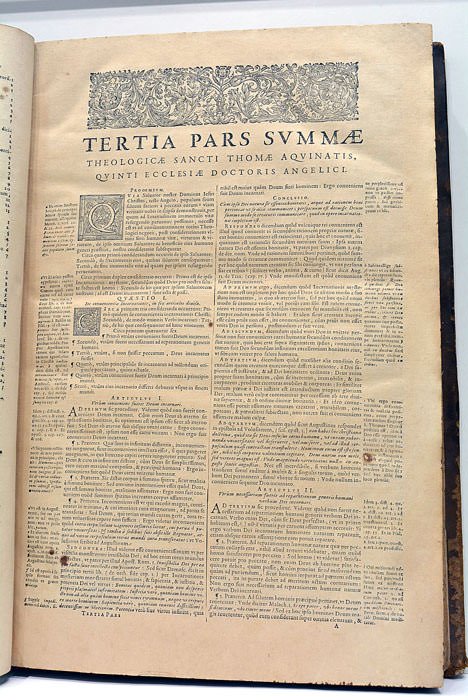 Tertia pars summae theologicae. Cum supplemento questione de poene puerorum …