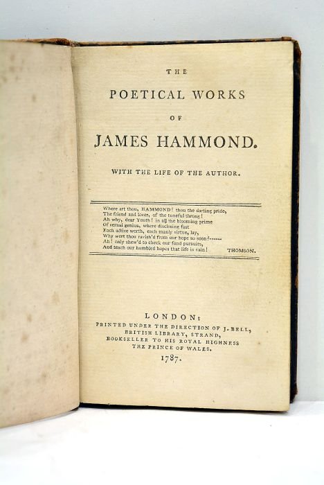 The poetical works. With the life of the author. London, …