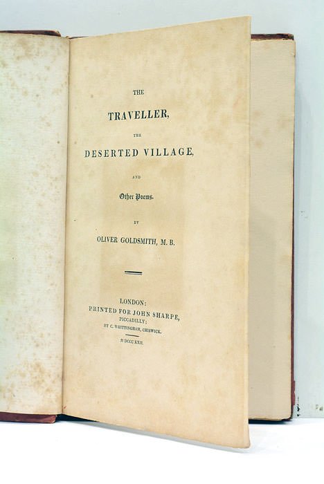 The traveller, the deserted village and other poems by Oliver …