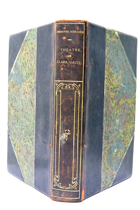 Théâtre de Clara Gazul. Edition illustrée de gravures sur bois …