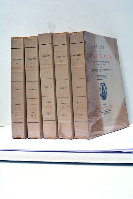Théatre de Marivaux. Publié d'après les textes originaux avec des …
