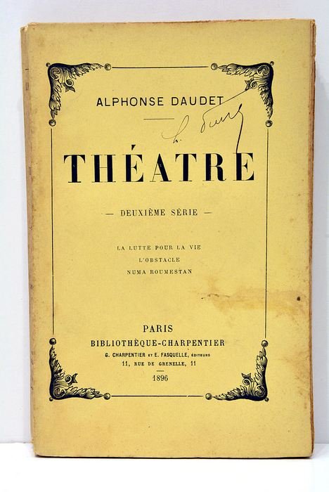 THEATRE, deuxième série. La lutte pour la vie, l'Obstacle, Numa …