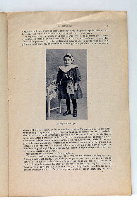 Thérapeutique Aérienne Antiseptique. Ses résultats dans la Tuberculose Pulmonaire. Extrait …