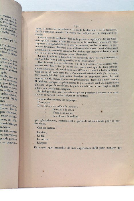 Thèse de physique. Du rôle de l'oxygène libre dans les …