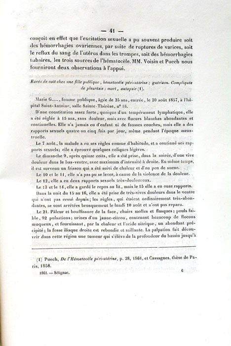 Thèse pour le Doctorat en Médecine, présentée et soutenue le …