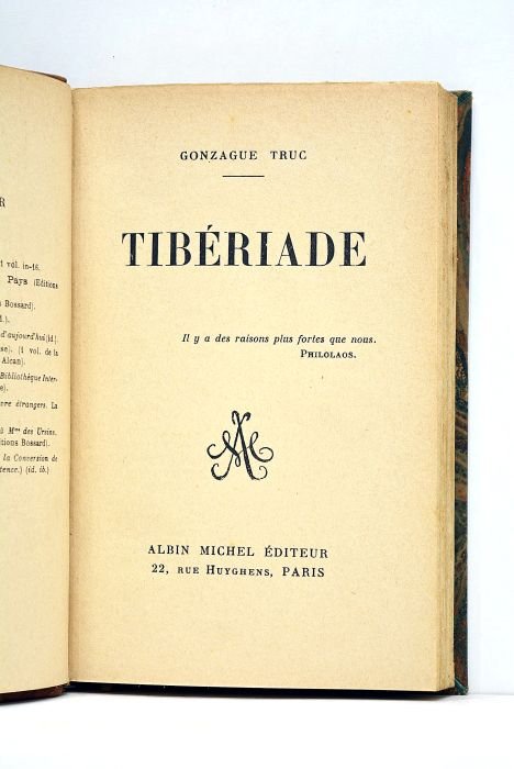 Tibériade.