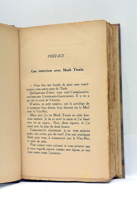 Tom Sawyer à travers le monde. Préface de Rudyard Kipling. …