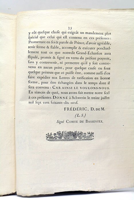 TRAITÉ DE COMMERCE ENTRE SA MAJESTÉ ET LE DUC DE …