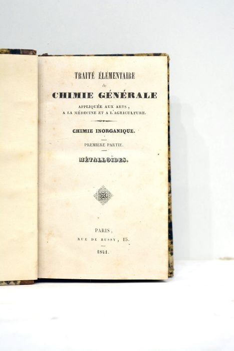 Traité élémentaire de chimie générale appliquée aux arts, à la …