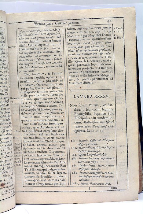 Triumphus Verae Gloriae utriusque Joannis Laureatis XII curribus in utriusque …