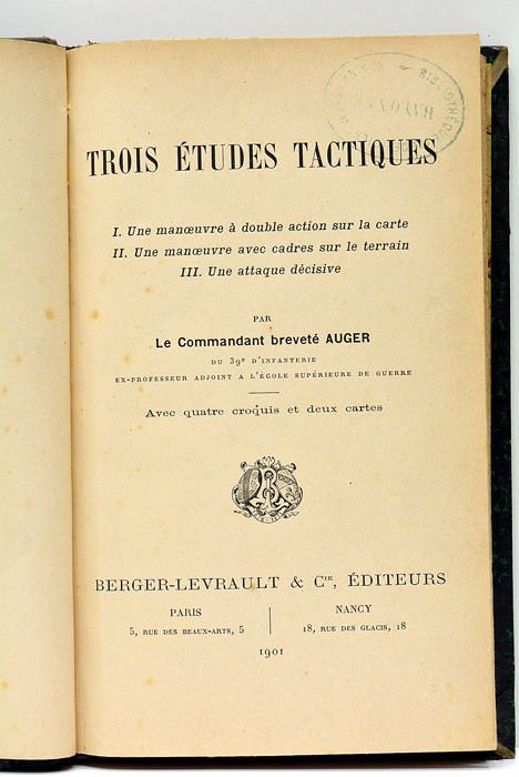Trois études tactiques. I. Une manoeuvre à double action sur …