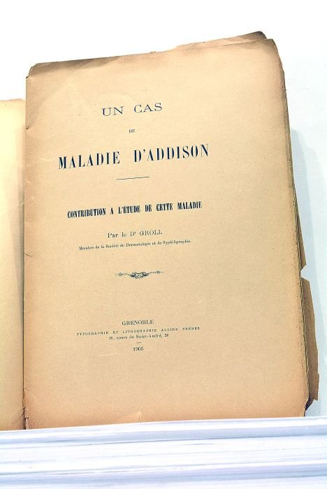 Un cas de Maladie d'Addison. Contribution à l'étude de cette …