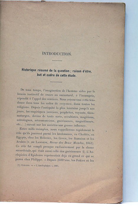 Un Empirique lyonnais : Philippe. Contribution à l'étude de l'Influence …
