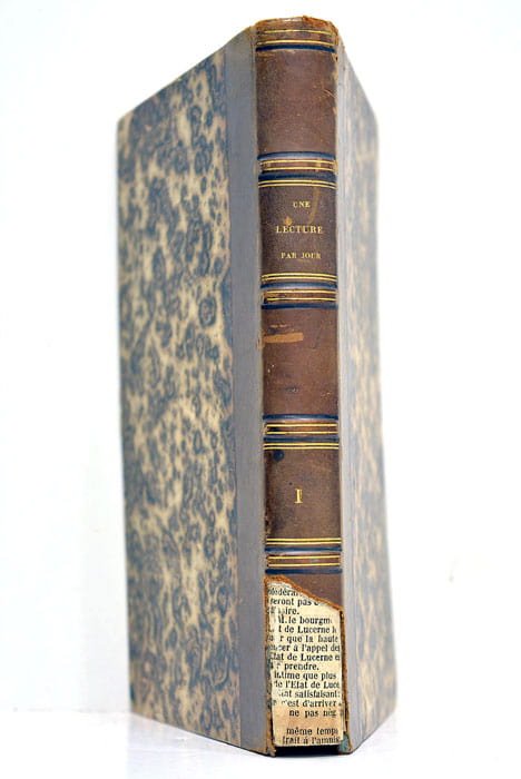 Une lecture par jour.