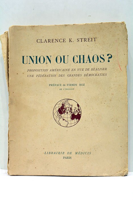 Union ou chaos ? Proposition américaine en vue de réaliser …