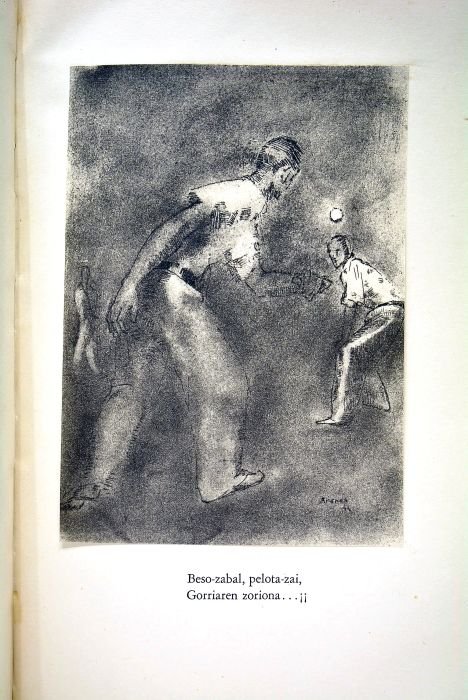 Urrundik. Bake-oroi. Lenengo idatzia. Estampas interpretadas en español por Germán …