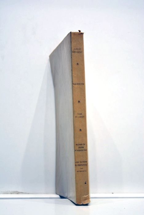 Valentin. Portrait de l'auteur par Berthold Mahn.