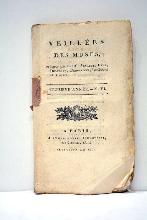Veillées des Muses. Troisième année. Nº VI.
