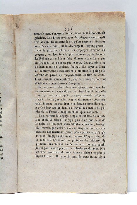 Véritable Duchêne. Lettre bougrement patriotique du véritable Père Duchêne.