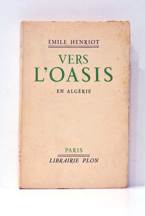 Vers l'Oasis en Algérie.