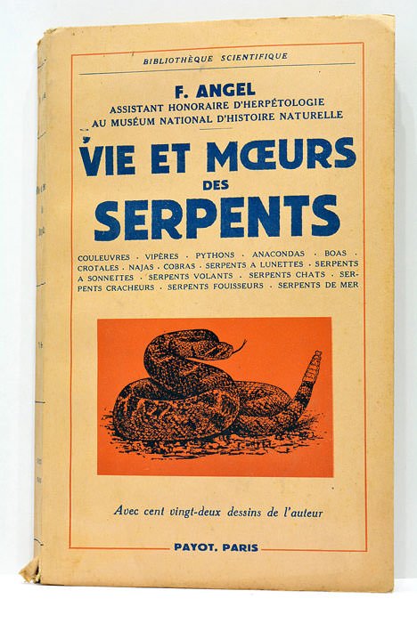 Vie et moeurs des serpents. Avec 122 figures dans le …