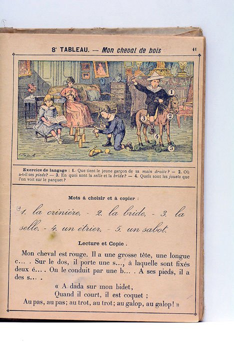 Vocabulaire (le) des Petits. Album d'images en couleurs à l'usage …