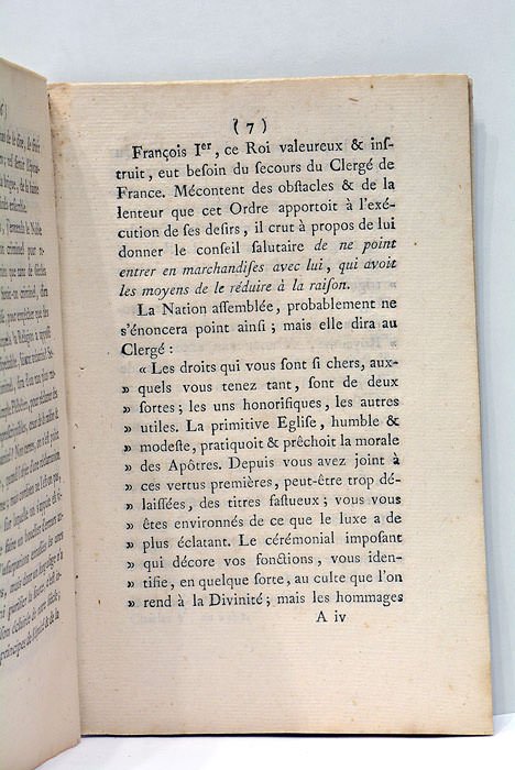 VOEU (Le) d'un patriote, chevalier de Saint-Louis, colonel d'infanterie.