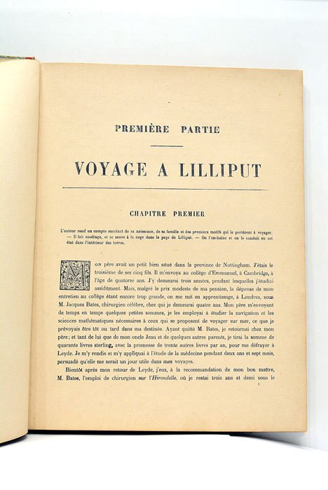 Voyages de Gulliver. A Lilliput et à Brobdingnag.
