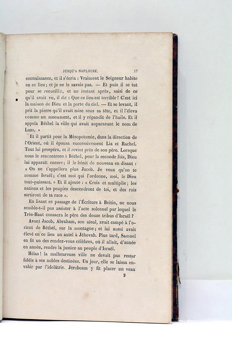 Voyages en Orient. La Galilée.