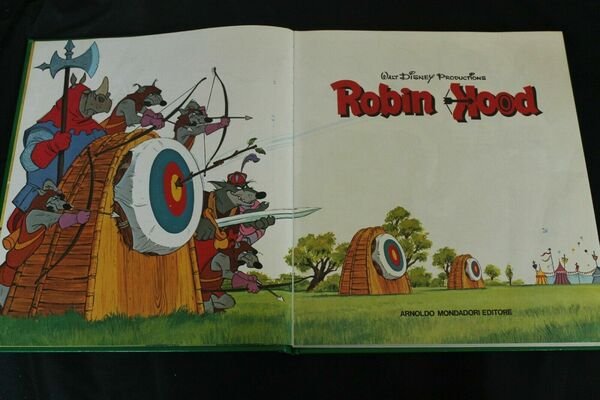 [SB7] ROBIN HOOD WALT DISNEY I EDIZIONE 1974