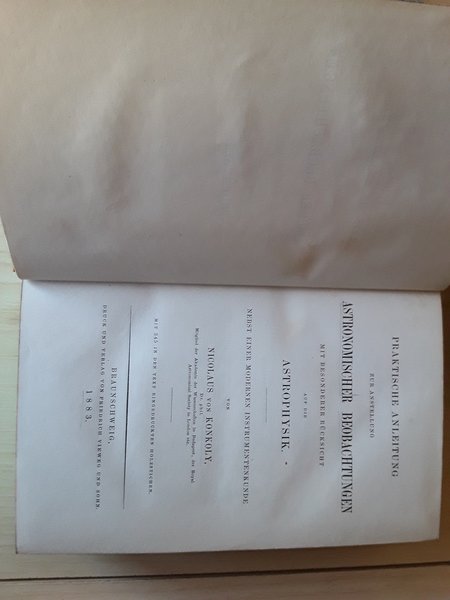 PRATISCHE ANLEITUNG ZUR ANSTELLUNG ASTRONOMISCHER BEOBACHTUNGEN MIT BESONSER RUSKSICHT AUF …